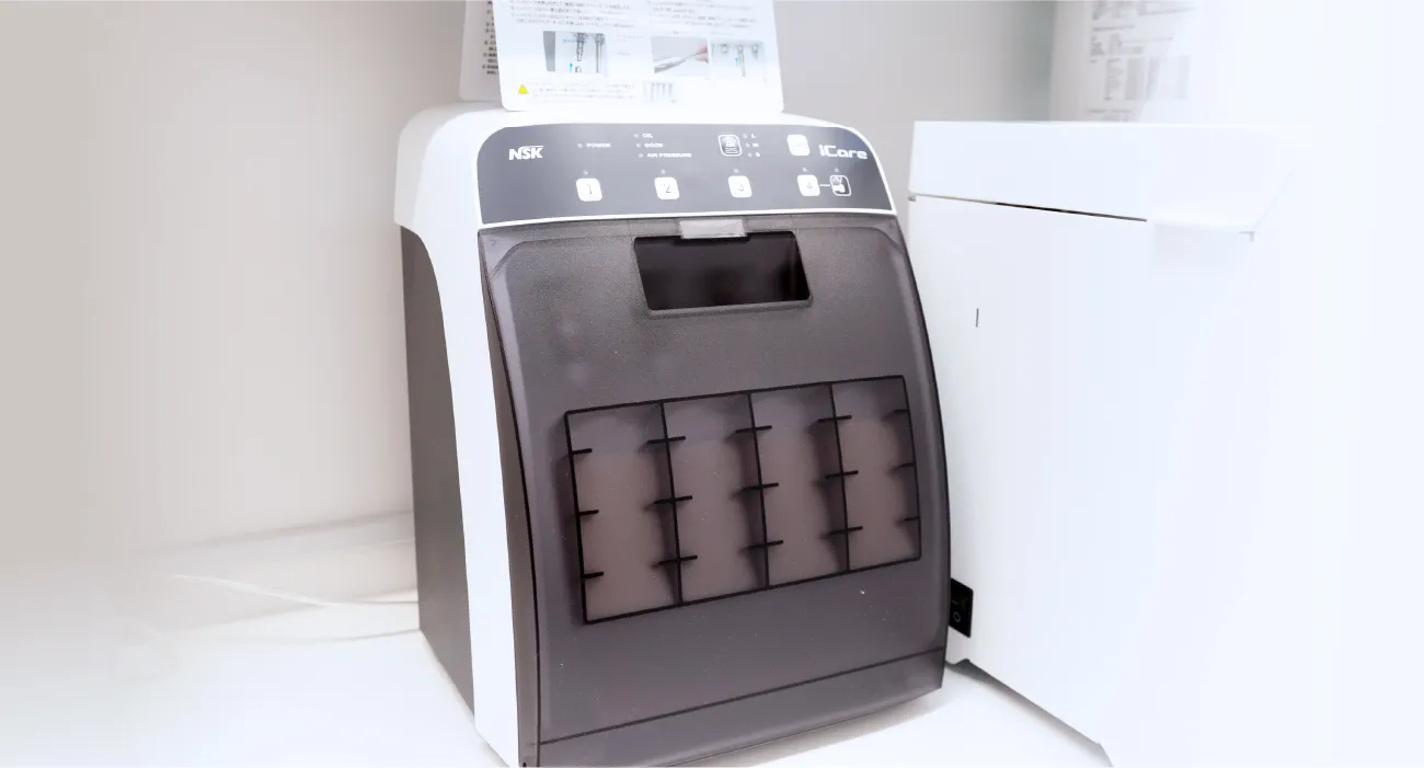 ハンドピース専用の滅菌器のiCare