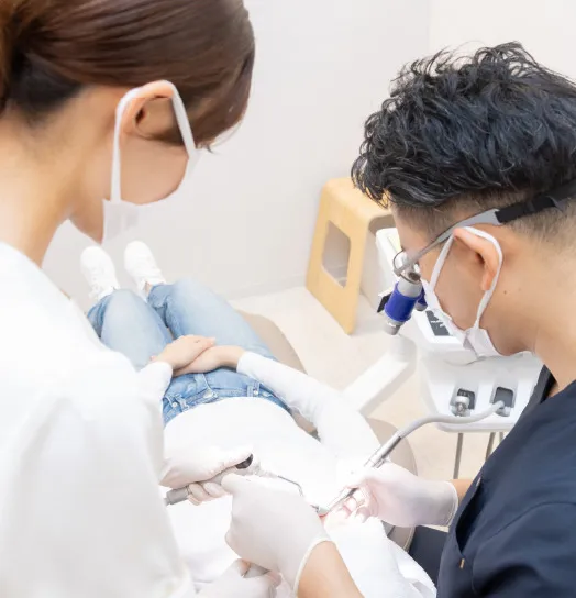 (必要があれば)矯正のための一般歯科診療